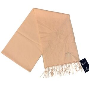 Johnstons of Elgin 100% Cashmere Scarf – Made in Scotland - 68" - TD Monogram